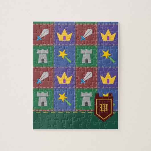 Een-Wee-eend's Fantasy Quilt Puzzle Legpuzzel (Verticaal)