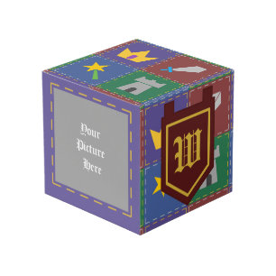 Een Wee One's Fantasy Quilt Photo Cube Kubus