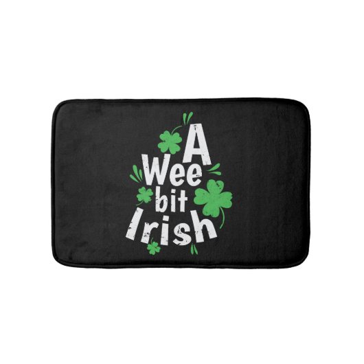 Een week beet Ierse St. Patricks Dag Badmat (Voorkant)