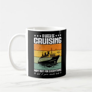 Een week cruisen kan niet alles repareren koffiemok