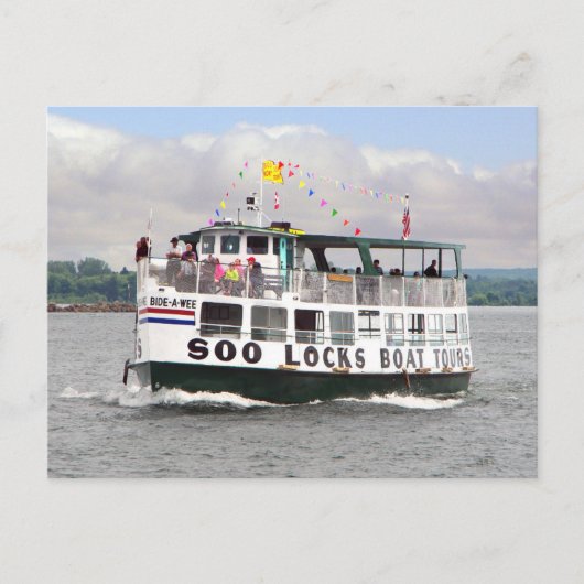 Een week-postkaart bieden briefkaart (Voorkant)