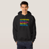 Een weekendafval hoodie (Voorkant volledig)