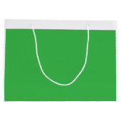 Een weelderig landschap gevuld met dichte groene b groot cadeauzakje (Achterkant)