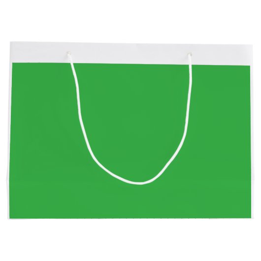 Een weelderig landschap gevuld met dichte groene b groot cadeauzakje (Achterkant)