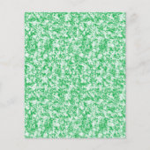 Een weelderige, groene varen met delicate, boogvor flyer (Voorkant)