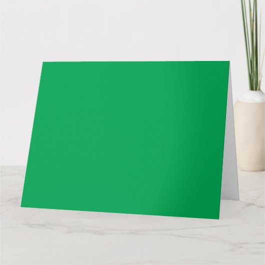 Een weelderige groene varen met delicate, ingewikk kaart (Voorkant)