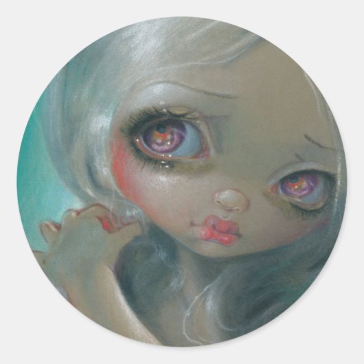 "Een weemoedig moment" Sticker (Voorkant)