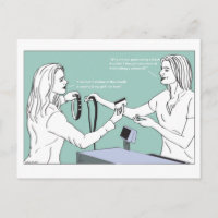 Een weerwolf Briefkaart
