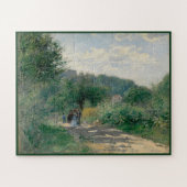 Een weg in Louveciennes door Auguste Renoir Legpuzzel (Horizontaal)