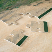 Een weg in Louveciennes door Auguste Renoir Legpuzzel (Zijkant)