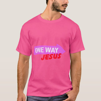 Een weg - Jezus 01 T-shirt