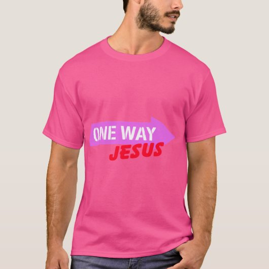 Een Weg Jezus T-shirt (Voorkant)