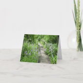 Een weg minder genomen Moederdag Kaart (Voorkant)