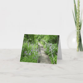 Een weg minder genomen Moederdag Kaart