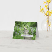 Een weg minder genomen verjaardag Kaart (Gele Bloem)