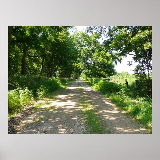 Een weg minder onderweg poster (Voorkant)