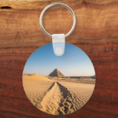Een weg naar de piramide sleutelhanger (Voorkant)