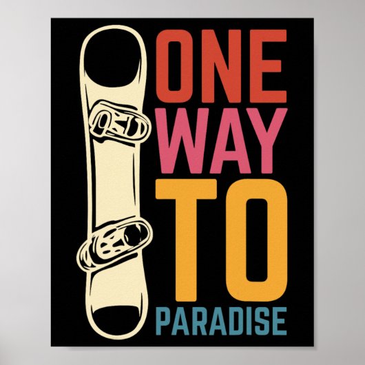 Een weg naar het paradijs poster (Voorkant)