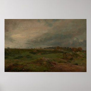 Een weg over Hampstead Heath - Constable Poster