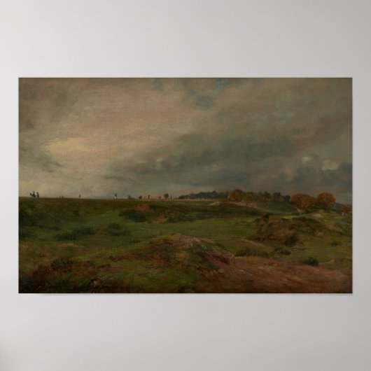 Een weg over Hampstead Heath - Constable Poster (Voorkant)