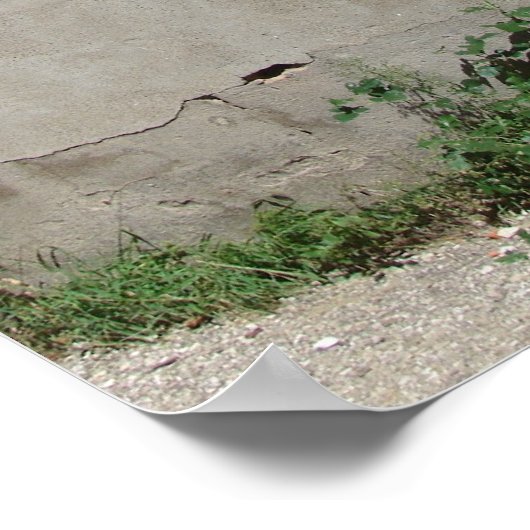 Eén weg poster (Hoek)