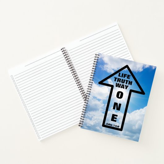 Een weg, waarheden, het leven Notitieboek (Binnen)