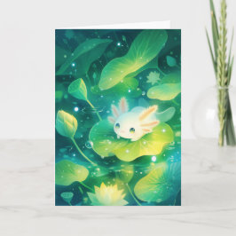 Een weide van bloemblaadjes Axolotl Geheime vijver Kaart
