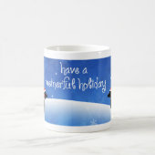 Een Weinerful Holiday Dachshund-kerstMok hebben Koffiemok (Center)