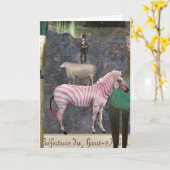 Een weinig Verdraaid Beetje, Digitale Collage, Kaart (Gele Bloem)