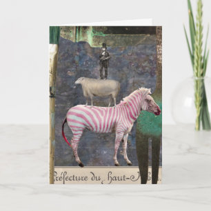 Een weinig Verdraaid Beetje, Digitale Collage, Kaart