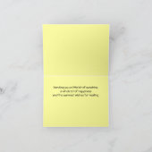 Een weinig zonneschijn feestdagen kaart (Binnen)