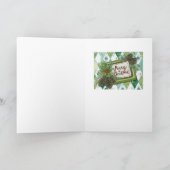 Een welk Grappig Rendier! Feestdagen Kaart (Binnen)