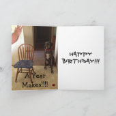 Een welk Verschil een Jaar!!! maakt! Kaart (Binnen)