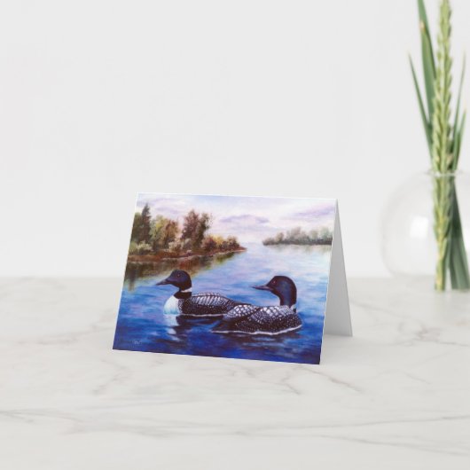 Een welke Duiker Notecard van het Paar Kaart (Voorkant)