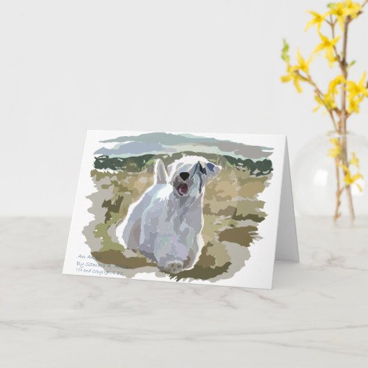 Een welke Engel! Kaart (Gele Bloem)