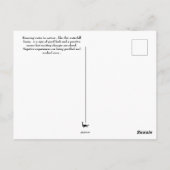 Een welkomstbriefkaart maken briefkaart (Achterkant)
