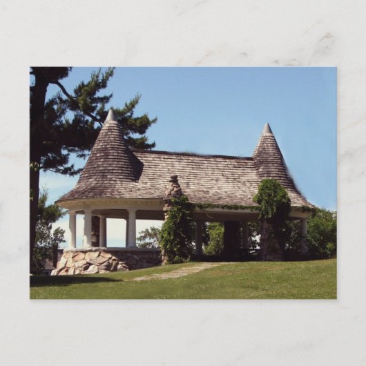 Een welkomstplaats briefkaart (Voorkant)