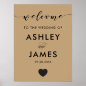 Een welkomstteken voor kleurentrift poster (Voorkant)