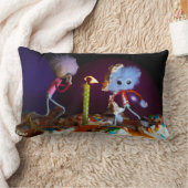 Een wens doen bij het uitblazen van het kaarsje.. kussen (Deken)