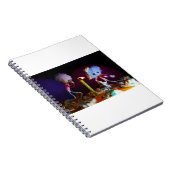 Een wens doen bij het uitblazen van het kaarsje.. notitieboek (Rechterzijde)