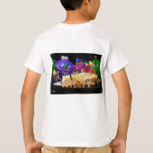 Een wens doen bij het uitblazen van het kaarsje.. t-shirt (Achterkant)