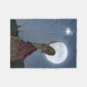 Een wens komt waar fleece deken (Voorkant (Horizontaal))