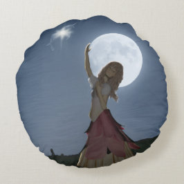 Een wens komt waar rond kussen