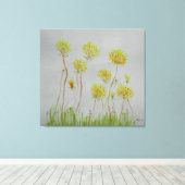 Een wens maken canvas afdruk (Insitu (Houten vloer))