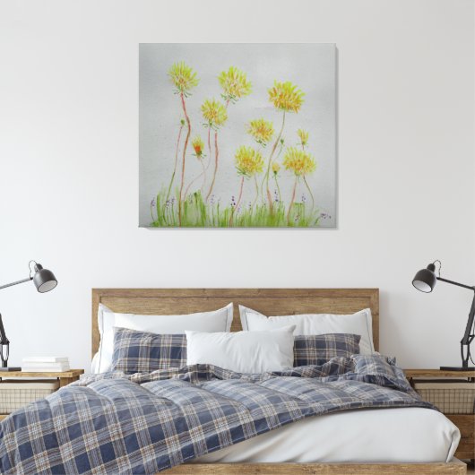 Een wens maken canvas afdruk (Insitu (Slaapkamer))