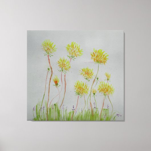 Een wens maken canvas afdruk (Voorkant)