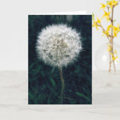 Een wens maken kaart (Gele Bloem)