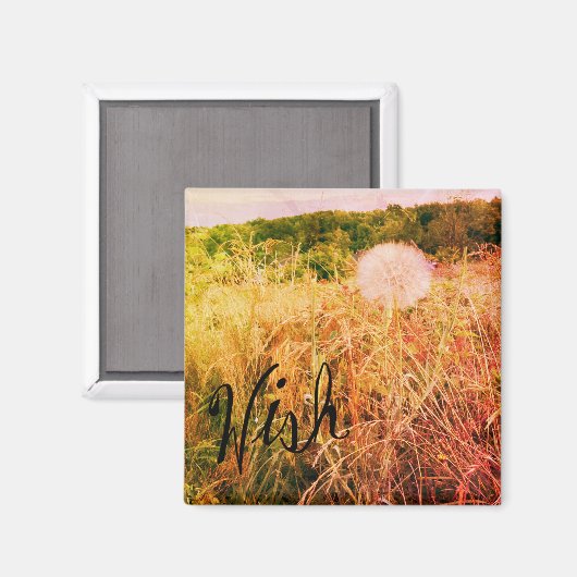 Een wens maken magneet (Voorkant / Achterkant)