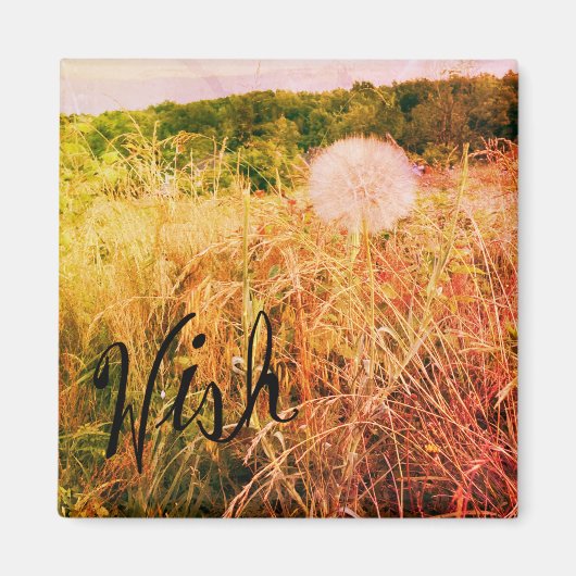 Een wens maken magneet (Voorkant)