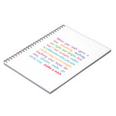 Een wens maken notitieboek (Linkerzijde)